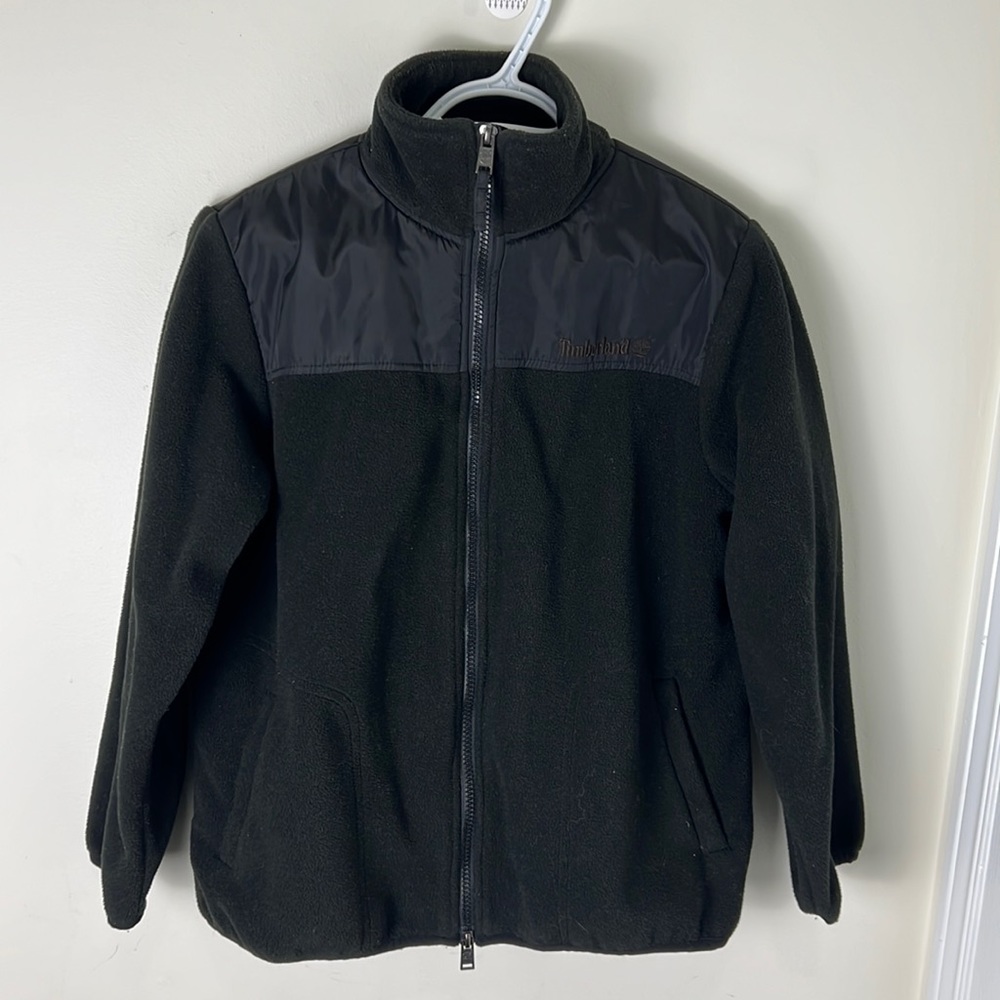 Timberland Girls Youth Zipped Up Fleece Jacket Size Medium